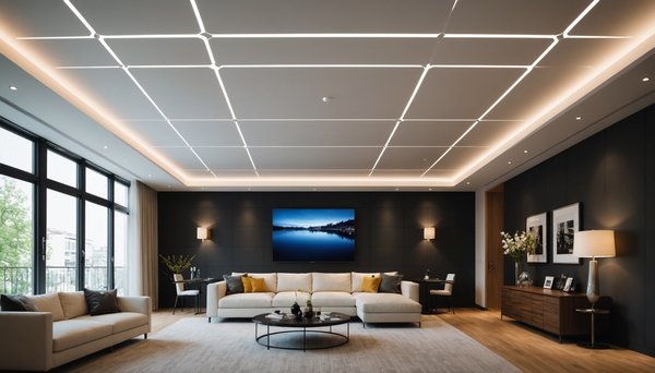 Service de pose de plafonds tendus acoustiques à lyon : un atout décoratif